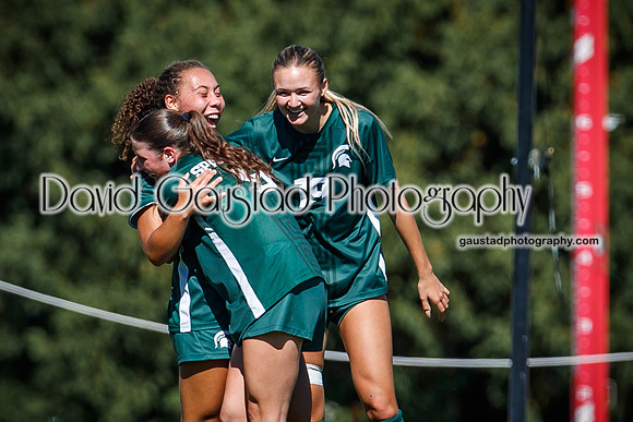 Wisconsin Badgers Women's Soccer vs Michigan State Spartans 9/28/25