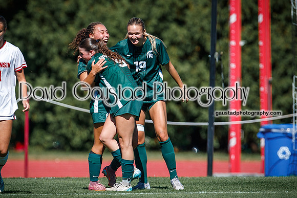 Wisconsin Badgers Women's Soccer vs Michigan State Spartans 9/28/25