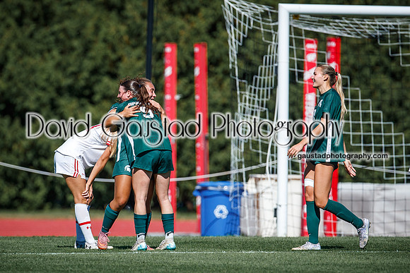 Wisconsin Badgers Women's Soccer vs Michigan State Spartans 9/28/25