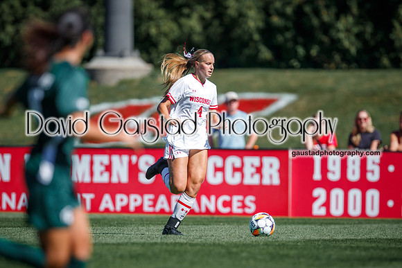 Wisconsin Badgers Women's Soccer vs Michigan State Spartans 9/28/25