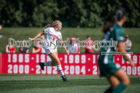 Wisconsin Badgers Women's Soccer vs Michigan State Spartans 9/28/25