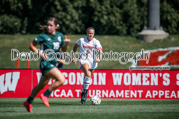 Wisconsin Badgers Women's Soccer vs Michigan State Spartans 9/28/25