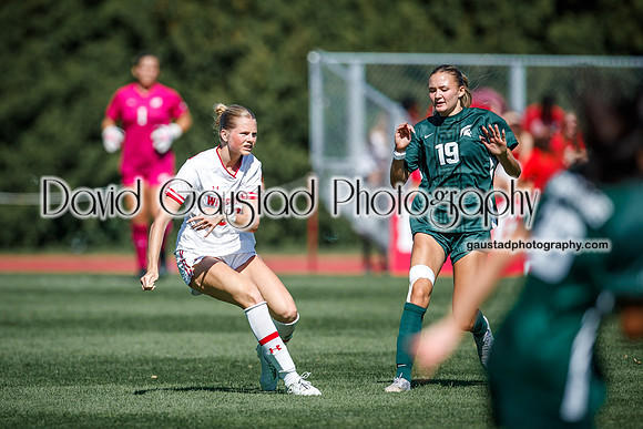 Wisconsin Badgers Women's Soccer vs Michigan State Spartans 9/28/25