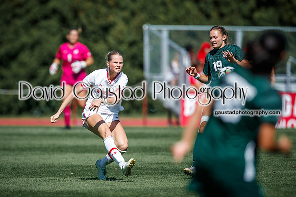 Wisconsin Badgers Women's Soccer vs Michigan State Spartans 9/28/25