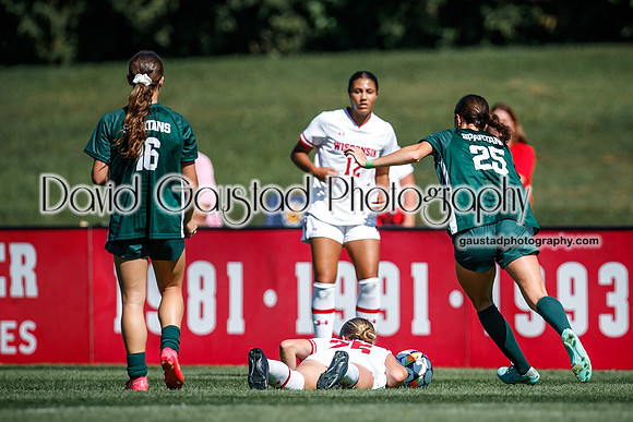 Wisconsin Badgers Women's Soccer vs Michigan State Spartans 9/28/25