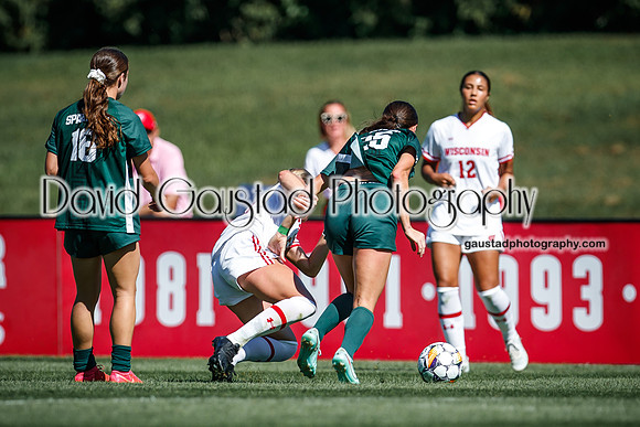 Wisconsin Badgers Women's Soccer vs Michigan State Spartans 9/28/25