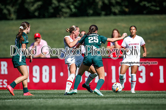 Wisconsin Badgers Women's Soccer vs Michigan State Spartans 9/28/25