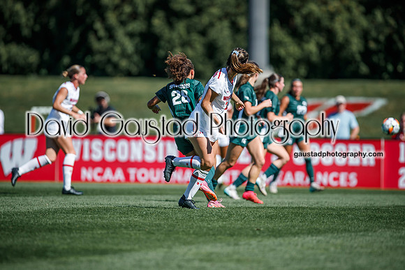 Wisconsin Badgers Women's Soccer vs Michigan State Spartans 9/28/25