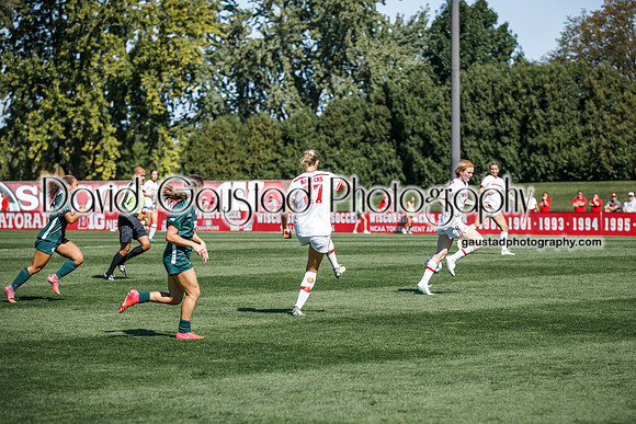 Wisconsin Badgers Women's Soccer vs Michigan State Spartans 9/28/25