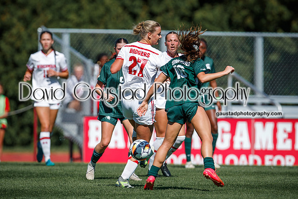 Wisconsin Badgers Women's Soccer vs Michigan State Spartans 9/28/25