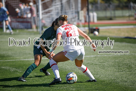 Wisconsin Badgers Women's Soccer vs Michigan State Spartans 9/28/25