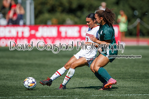 Wisconsin Badgers Women's Soccer vs Michigan State Spartans 9/28/25