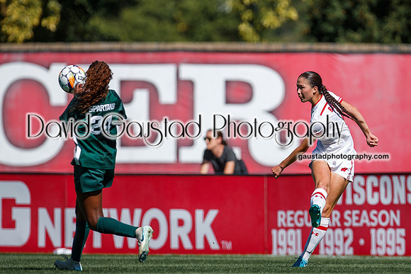 Wisconsin Badgers Women's Soccer vs Michigan State Spartans 9/28/25