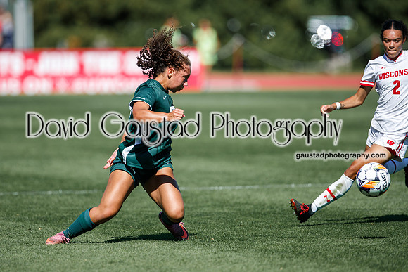 Wisconsin Badgers Women's Soccer vs Michigan State Spartans 9/28/25