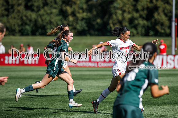 Wisconsin Badgers Women's Soccer vs Michigan State Spartans 9/28/25