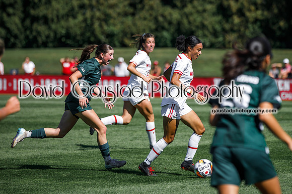 Wisconsin Badgers Women's Soccer vs Michigan State Spartans 9/28/25