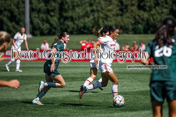 Wisconsin Badgers Women's Soccer vs Michigan State Spartans 9/28/25