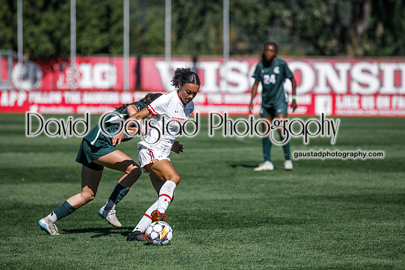 Wisconsin Badgers Women's Soccer vs Michigan State Spartans 9/28/25