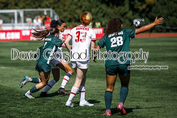 Wisconsin Badgers Women's Soccer vs Michigan State Spartans 9/28/25