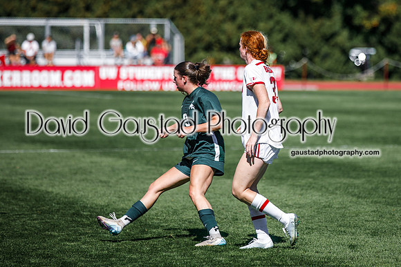 Wisconsin Badgers Women's Soccer vs Michigan State Spartans 9/28/25