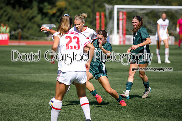 Wisconsin Badgers Women's Soccer vs Michigan State Spartans 9/28/25