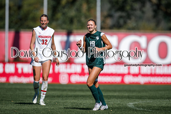 Wisconsin Badgers Women's Soccer vs Michigan State Spartans 9/28/25