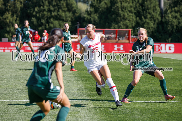 Wisconsin Badgers Women's Soccer vs Michigan State Spartans 9/28/25