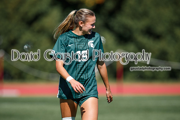 Wisconsin Badgers Women's Soccer vs Michigan State Spartans 9/28/25