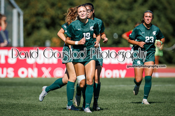 Wisconsin Badgers Women's Soccer vs Michigan State Spartans 9/28/25