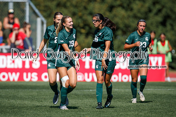 Wisconsin Badgers Women's Soccer vs Michigan State Spartans 9/28/25