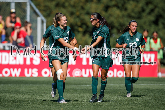 Wisconsin Badgers Women's Soccer vs Michigan State Spartans 9/28/25