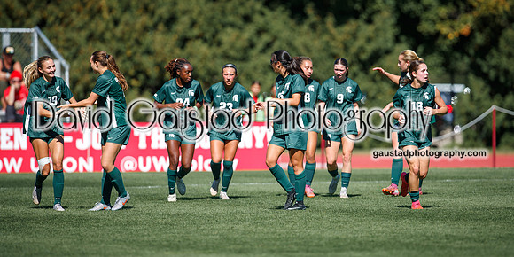 Wisconsin Badgers Women's Soccer vs Michigan State Spartans 9/28/25