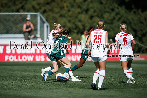 Wisconsin Badgers Women's Soccer vs Michigan State Spartans 9/28/25