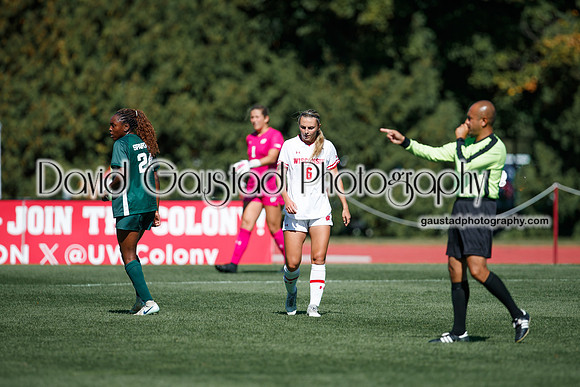 Wisconsin Badgers Women's Soccer vs Michigan State Spartans 9/28/25