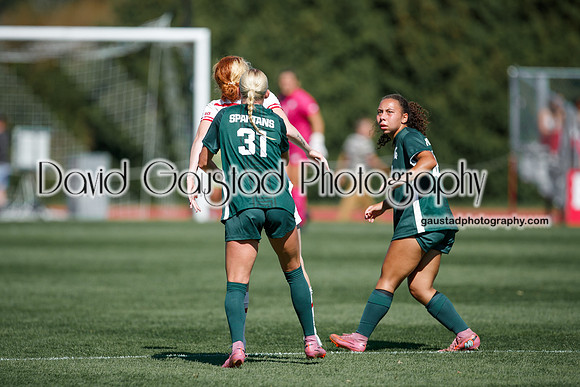 Wisconsin Badgers Women's Soccer vs Michigan State Spartans 9/28/25