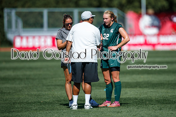 Wisconsin Badgers Women's Soccer vs Michigan State Spartans 9/28/25
