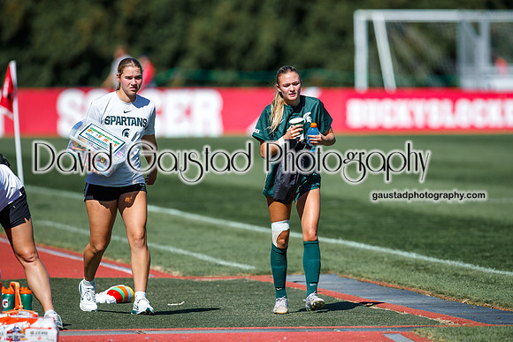 Wisconsin Badgers Women's Soccer vs Michigan State Spartans 9/28/25