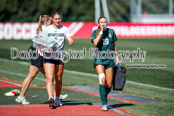 Wisconsin Badgers Women's Soccer vs Michigan State Spartans 9/28/25