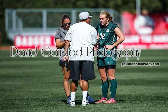 Wisconsin Badgers Women's Soccer vs Michigan State Spartans 9/28/25