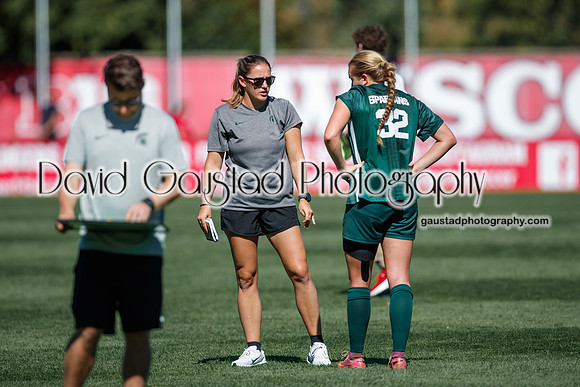 Wisconsin Badgers Women's Soccer vs Michigan State Spartans 9/28/25