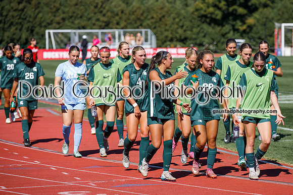 Wisconsin Badgers Women's Soccer vs Michigan State Spartans 9/28/25