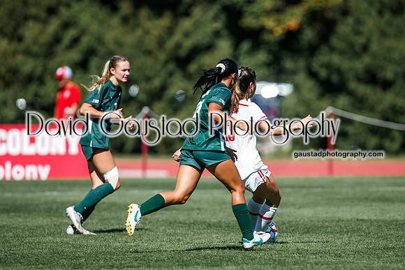Wisconsin Badgers Women's Soccer vs Michigan State Spartans 9/28/25