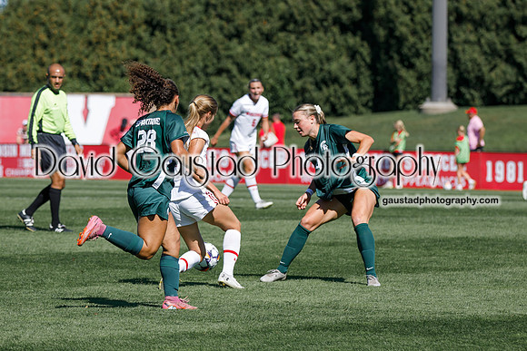 Wisconsin Badgers Women's Soccer vs Michigan State Spartans 9/28/25