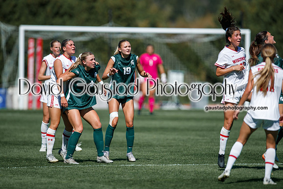 Wisconsin Badgers Women's Soccer vs Michigan State Spartans 9/28/25
