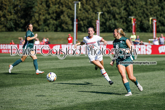 Wisconsin Badgers Women's Soccer vs Michigan State Spartans 9/28/25