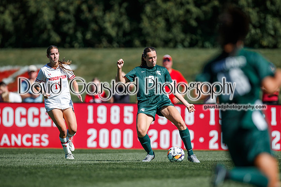 Wisconsin Badgers Women's Soccer vs Michigan State Spartans 9/28/25