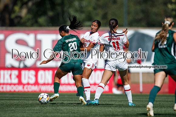 Wisconsin Badgers Women's Soccer vs Michigan State Spartans 9/28/25