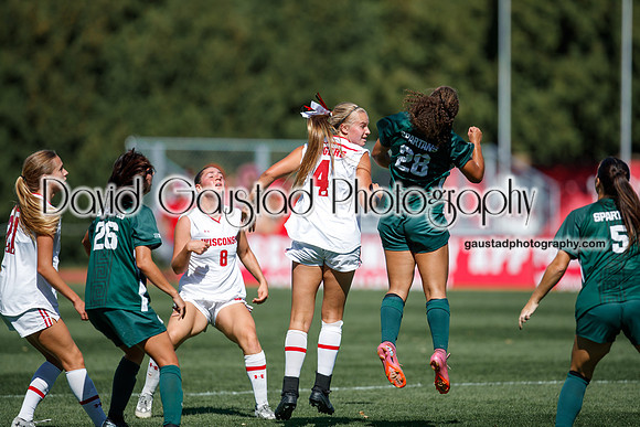 Wisconsin Badgers Women's Soccer vs Michigan State Spartans 9/28/25