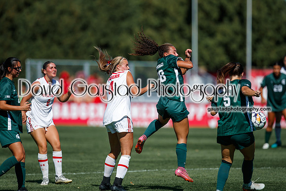 Wisconsin Badgers Women's Soccer vs Michigan State Spartans 9/28/25
