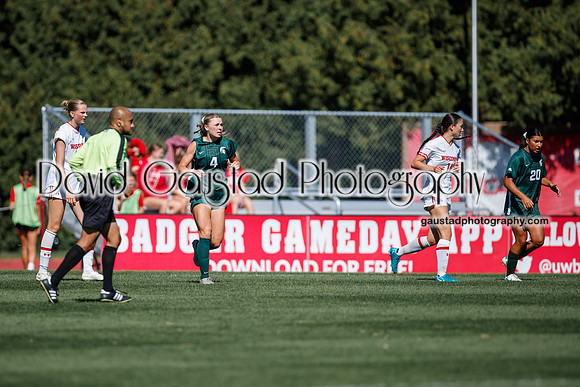 Wisconsin Badgers Women's Soccer vs Michigan State Spartans 9/28/25